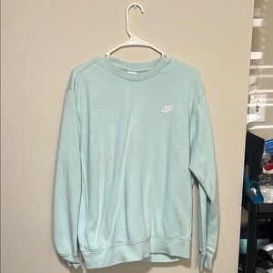 Nike Men's Light Blue Sweater